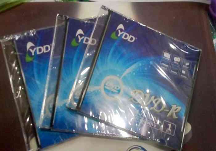 YDD Blank DVD-R 1X-16X Speed 4.7 GB